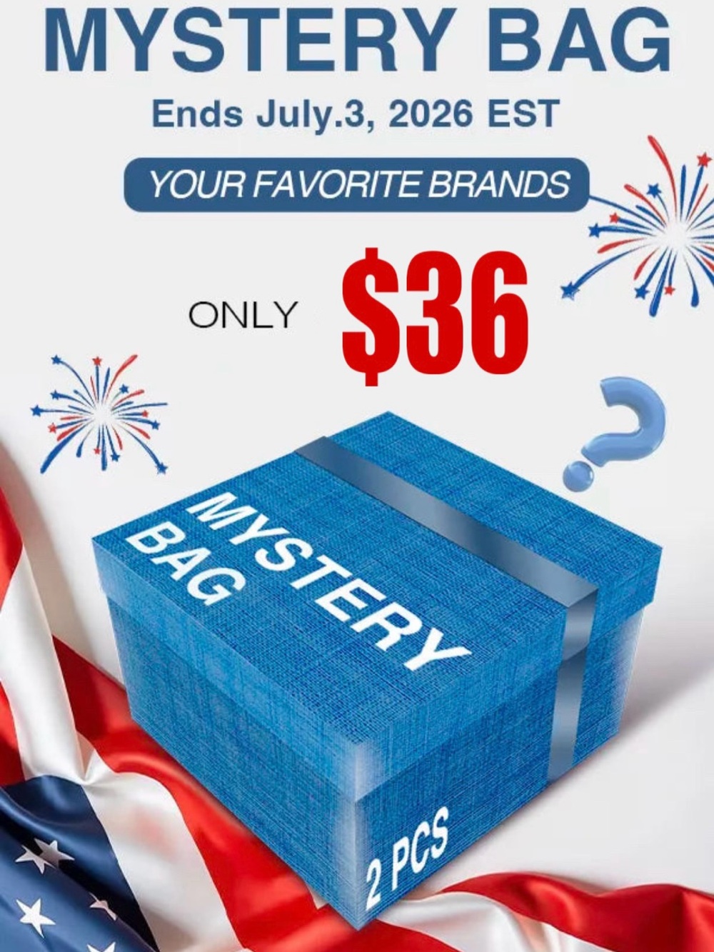 BOUTIQUE Fourth of July Mystery Bag